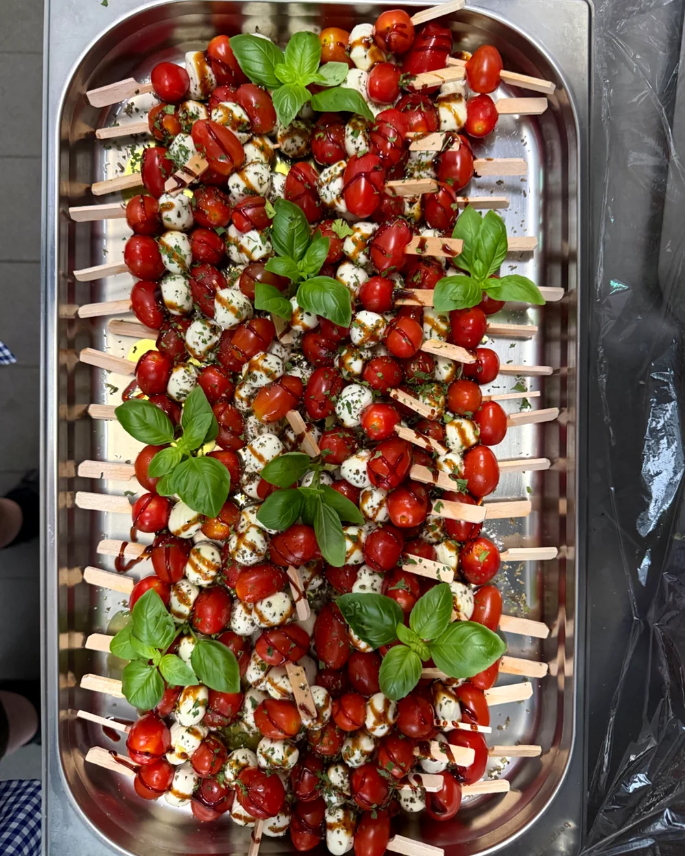 Tomate Mozzarella Spieße
